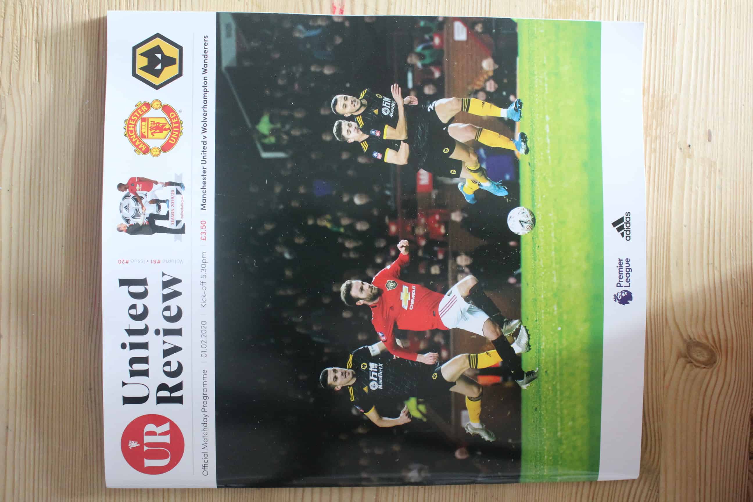 Manchester United FC v Wolverhampton Wanderers FC